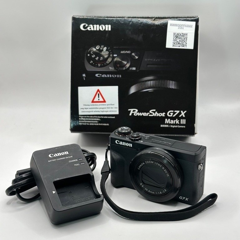 Canon G7X Mark iii Second Kamera Vlogger Mulus