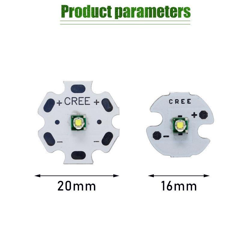 Lampu LED CREE 10W 3W 6500K Putih T6 XPE HPL XML XMK LED HPL CREE T6 3WATT Putih Flashlight Senter L