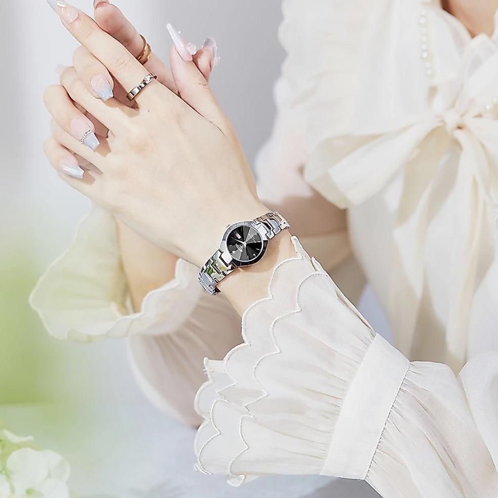 Hemat Aiyishi Jam Tangan Couple Anti Air Original Rantai Couple Watch Model 1623 1658