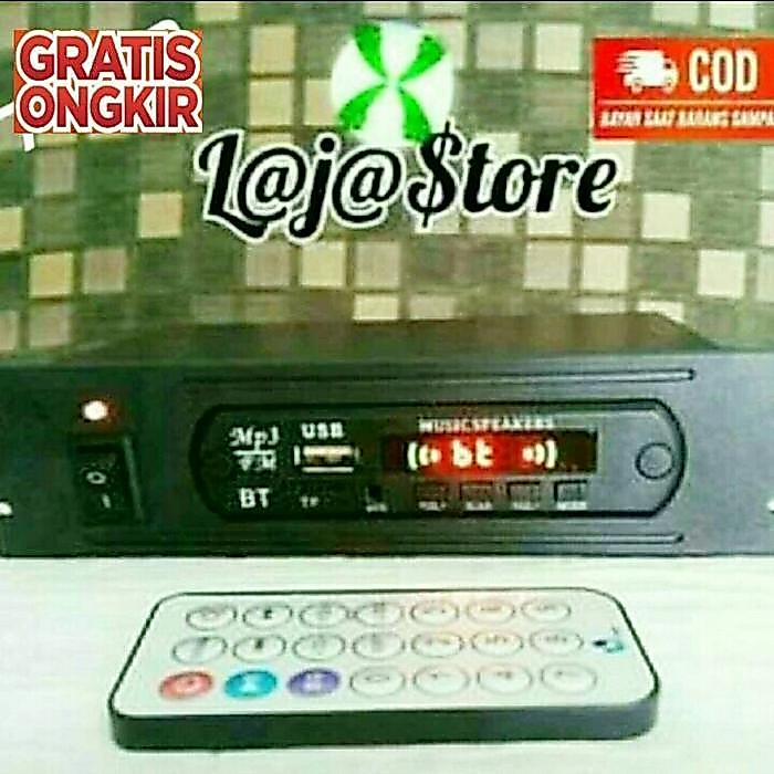 Mp3 Player Bluetooth Lengkap Box Tanpa Power Amplifier