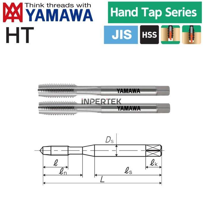 TJANMON Hand Tap Yamawa M10x1.25 Handtap Yamawa M10x1.25 Hand Tap10x1,25 Tap10