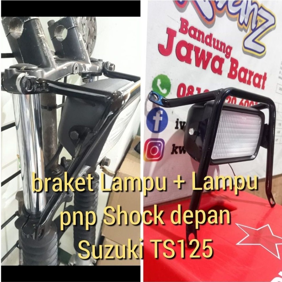 Lampu Ts125 Variasi Lampu Depan Ts125 Lampu Trail Lampu Tril Lampu Ts125 Barang Langka