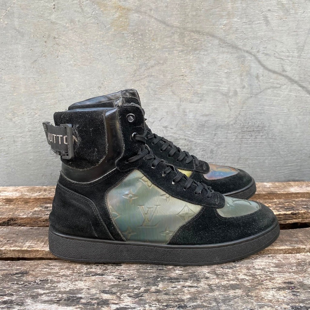 Louis vuitton iridescent rivoli shoes