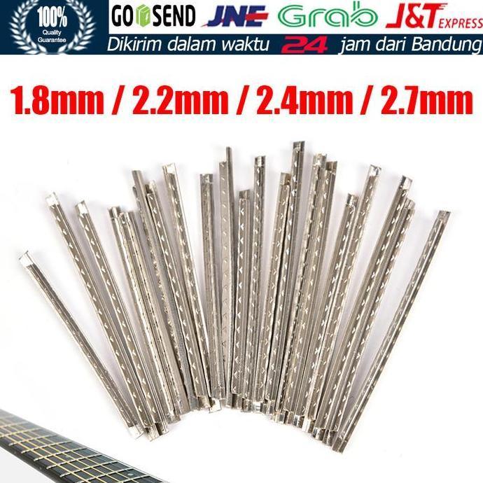 LIVINMART Fret Gitar Extra Jumbo 24pc Stainless Fret Wire Gitar Akustik Elektrik