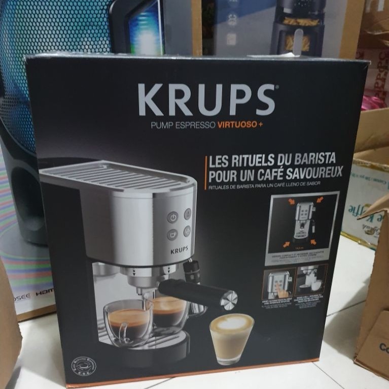 MESIN KOPI ESPRESSO OTOMATIS KRUPS VIRTUOSO XP444 C10