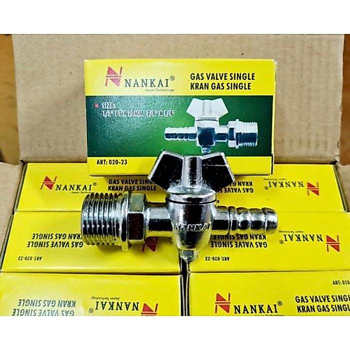 MNTB" NANKAI KRAN GAS SINGLE UNTUK LPG