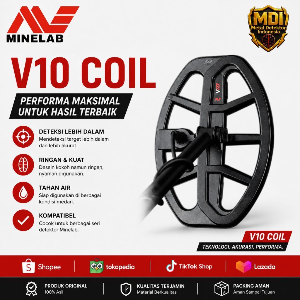 V10 Coil Vanquish Minelab