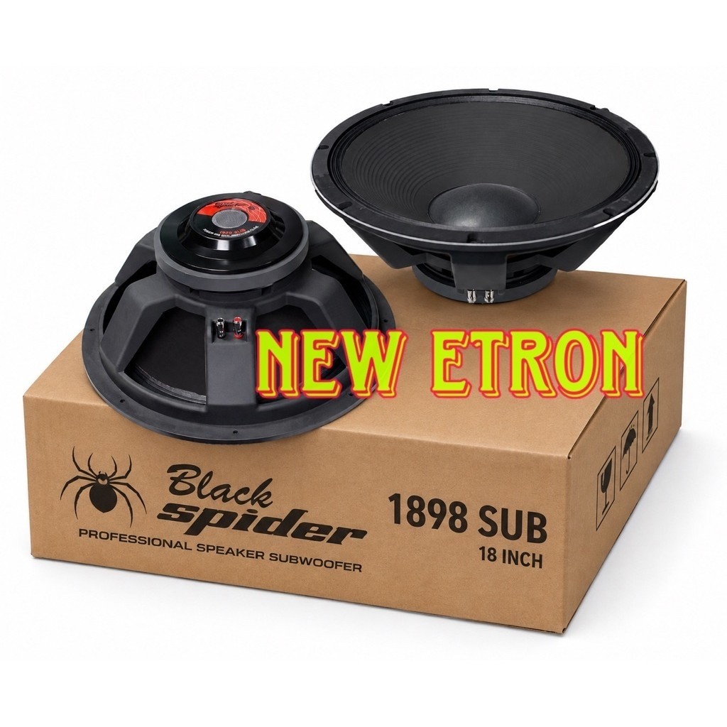 Speaker 18 Inch Black Spider BS 1898 SUB BlackSpider BS1898 SUB