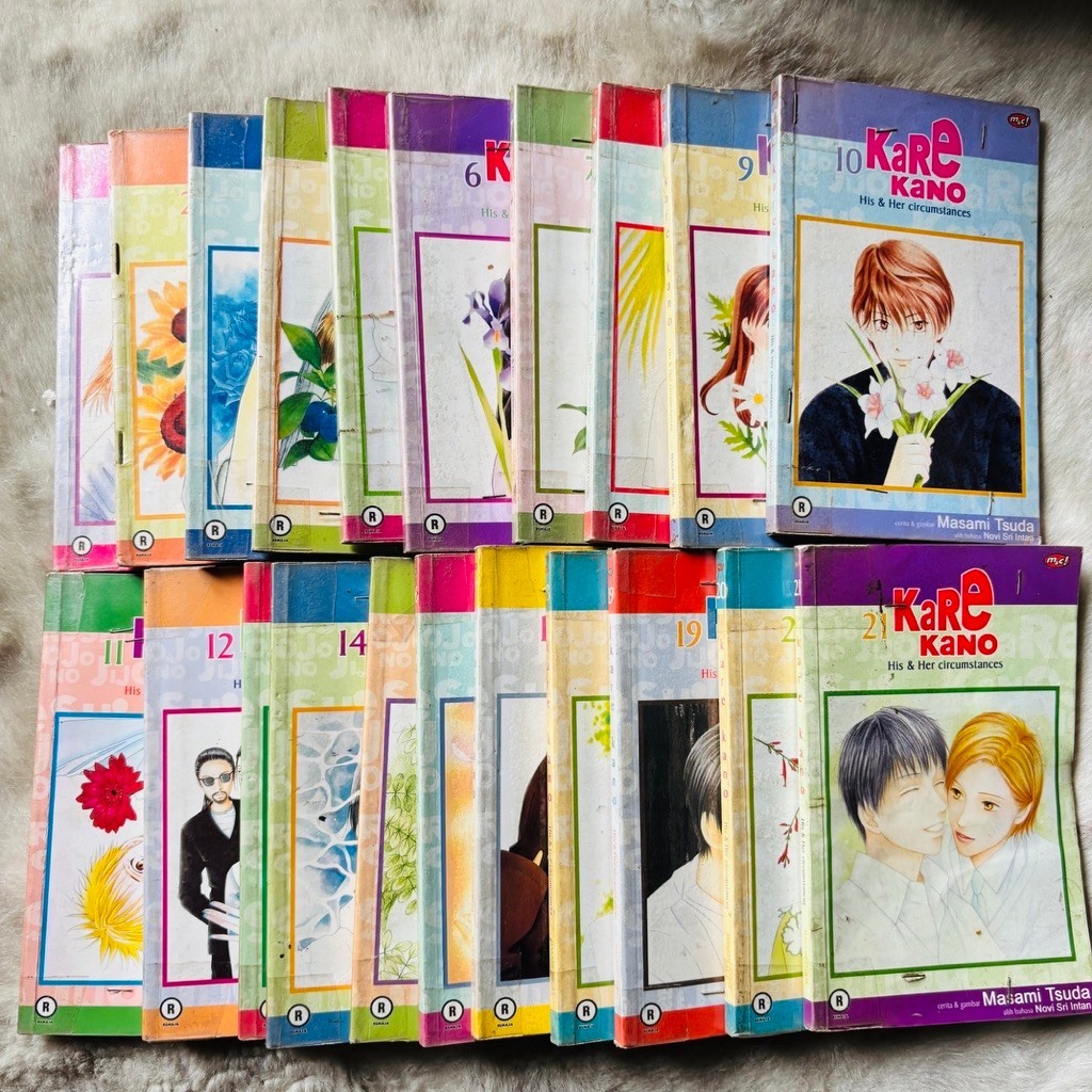 Komik Kare Kano by Masami Tsuda Set Vol 1-21 Tamat