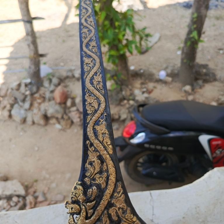 Keris Nogo Rojo Kinatah full