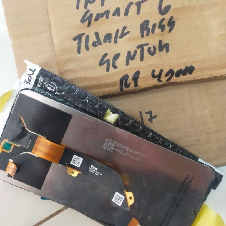 LCD TC HP INFINIX SMART 6 minus tidak bisa sentuh