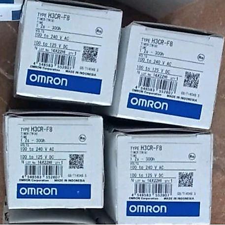 TIMER OMRON H3CR-F8 2 JARUM 220V + SOCKET READY