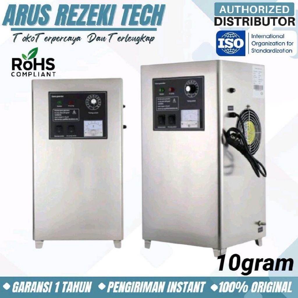 Ozone 10 Gram - Mesin Ozone Generator 10gram Air cooling ozon Generator