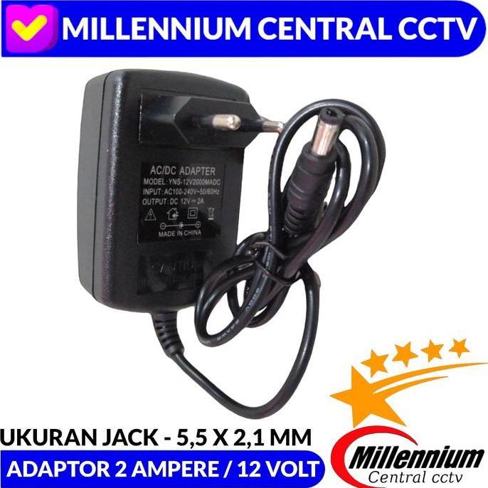 Adaptor Cctv 2A/12V / Adaptor 2A/12V