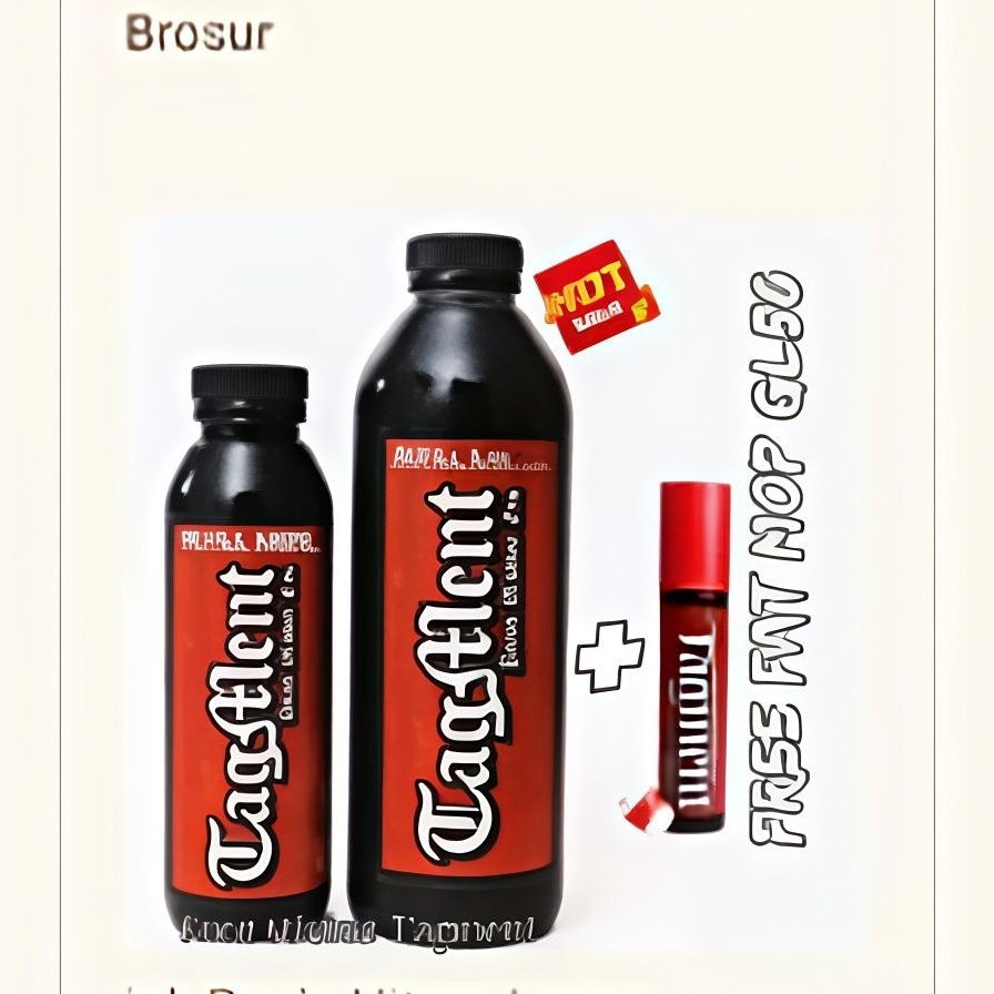 TAGMENT 1Liter Tinta Hitam Permanent  Tinta Black Outdoor Tinta Bombing Tinta Graffiti  Tinta Spandu