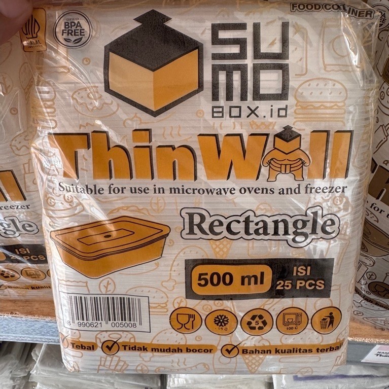 THINWALL Rectangle 500 ML