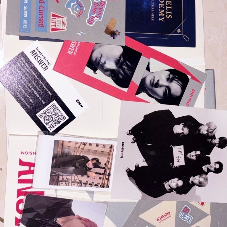 Enhypen Dimension: Answer album fullset unsealed