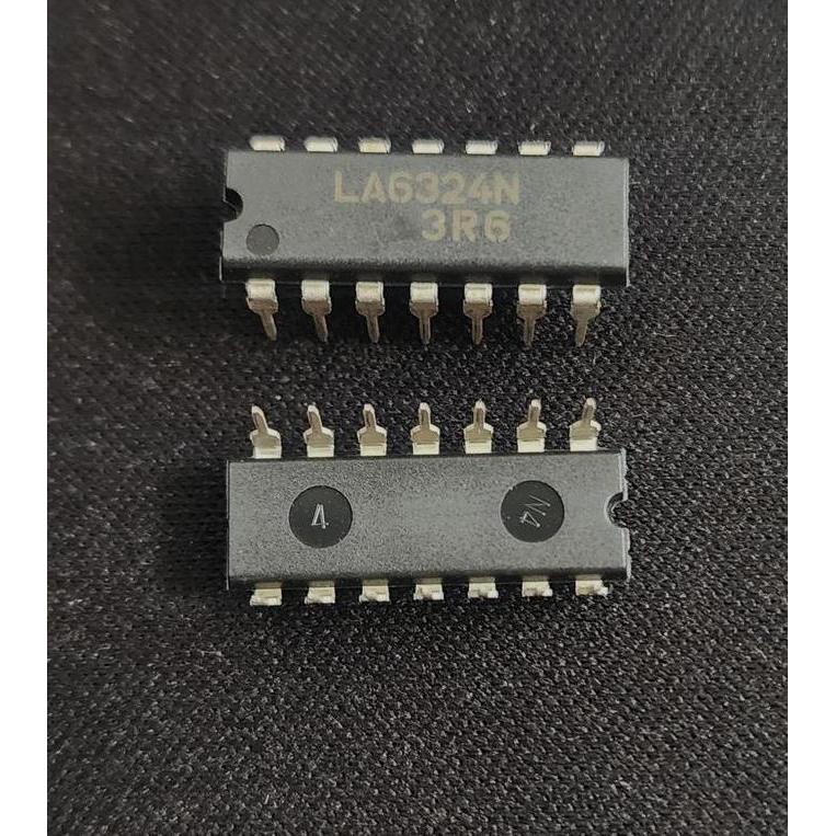 IC LA6324N LA6324 HIGH PERFORMANCE QUAD OP. AMPLIFIER BYD79