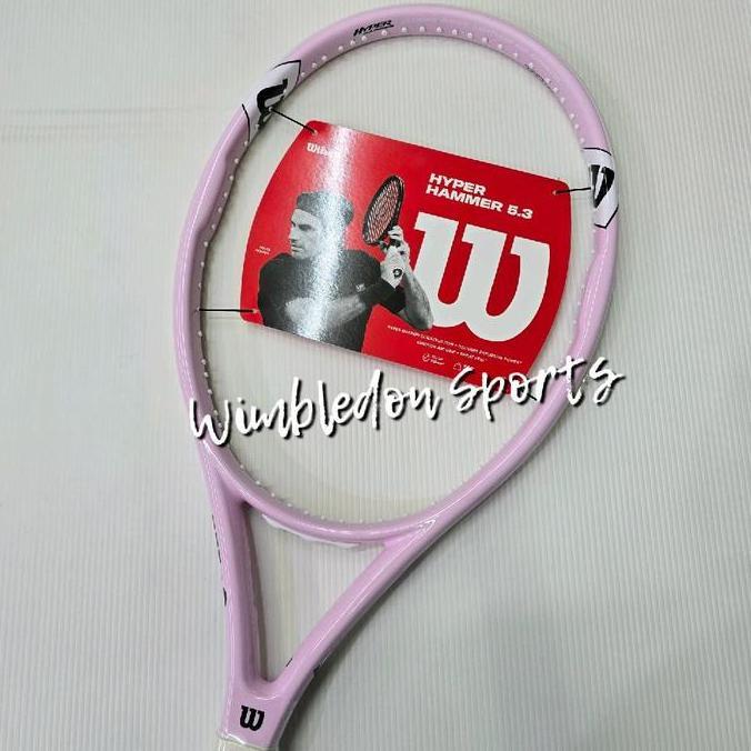 TERMURAH - NEW Raket Tenis Wilson Hyper Hammer 5.3 PINK edition / Wilson HH 5.3 PINK edition / Hamme