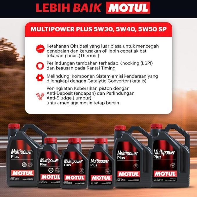 Oli Mobil Motul MULTIPOWER PLUS 0W20 4L Galon (Dijamin Ori 100%)