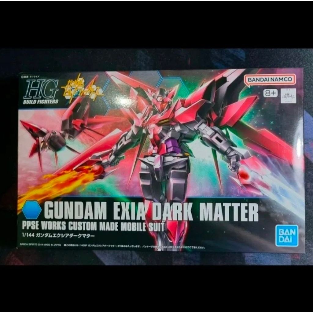 HG Exia Dark Matter HGBD Build Fighter Bandai
