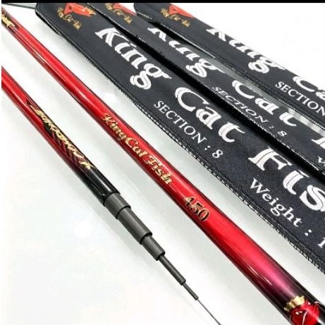 Joran Tegek Gamaru King Catfish 450