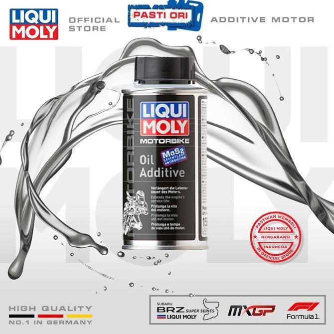 Liqui Moly Motorbike Oil Additive 120 ML - Additive Oli 1580