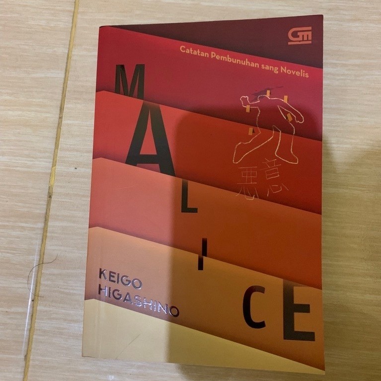 Novel Malice Keigo Higashino (preloved)