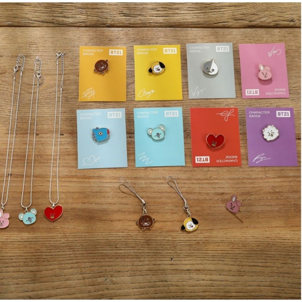 BTS kalung liontin import