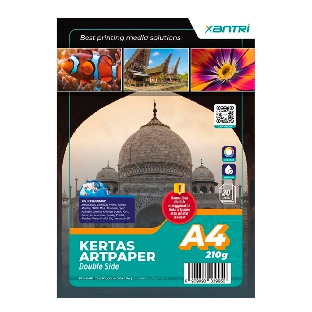 Kertas Art Paper 120g, Art Paper A4