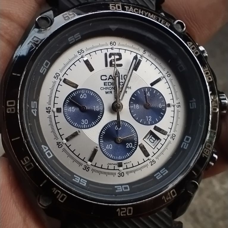 jam tangan casio edifice ef550 original bekas harga kw