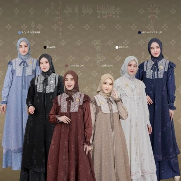 abaya ALEXANDRIA KAEN EMILY / ALEXANDRIA DRESS original / ABAYA ALEXANDRIA / DRESS ABAYA ELEGANT/ DR