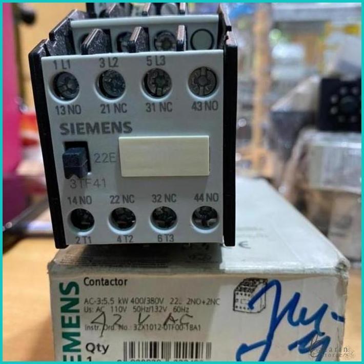 KONTAKTOR SIEMENS 3TF41 22-0X COIL 42V TERMURAH