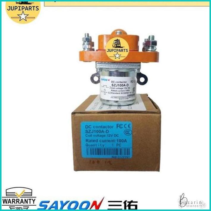 CON.SAYOON SZJ 100A 12V DC FORKLFIT KONTAKTOR READY STOCK