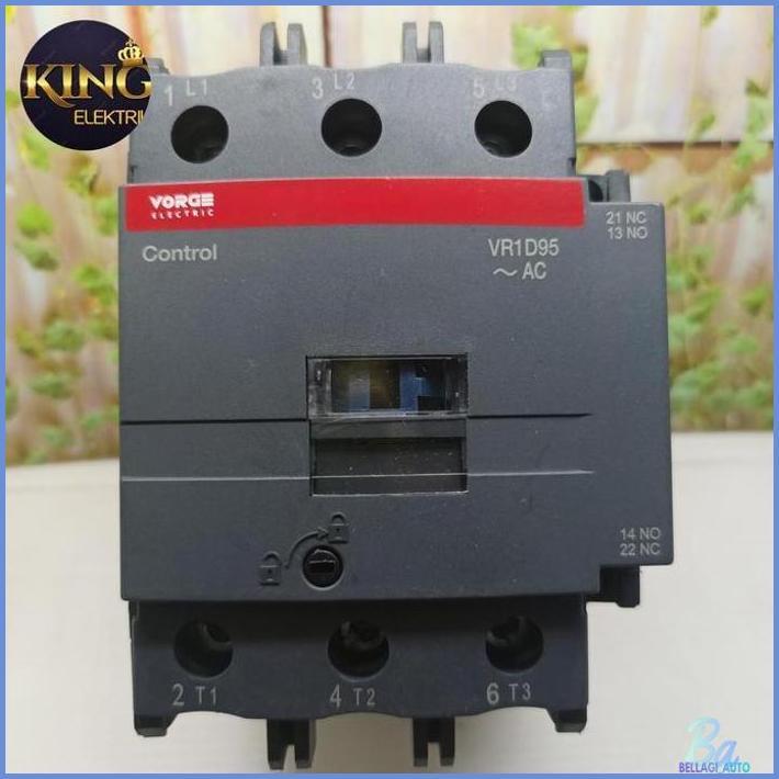 KONTAKTOR CONTACTOR VORGE VR1D95 M7 VR1D95M7 SETARA LC1D95 LC1D95M7 1 TAHUN KHUSUS