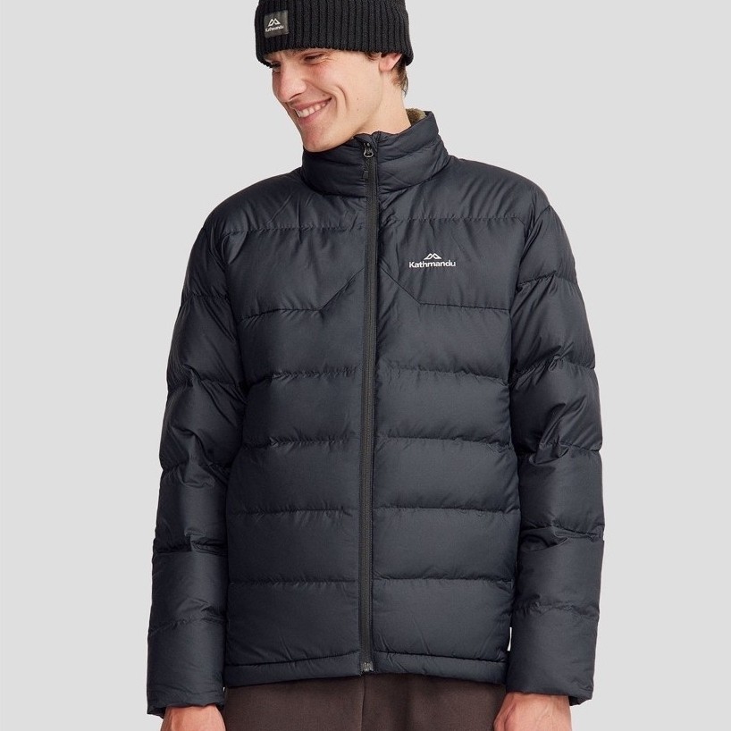 Kathmandu Epiq Down Jacket Mens Original For Hiking Traveling Treking