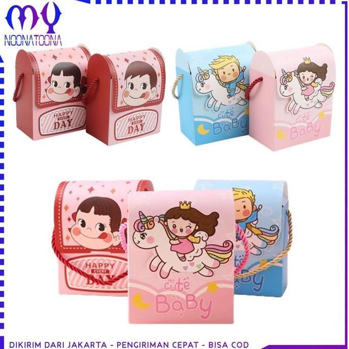 Goodie Bag Paper Ulang Tahun Anak Tas Bingkisan Hadiah Hampers Ulang Tahun
