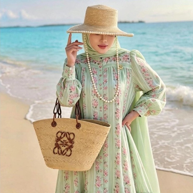 SALE SHELLASAUKIA GAMIS ORI AMANAH TERBARU LEBARAN STORE VIRAL Golden OUTER Mesir GAMIS PUTIH PRISKE
