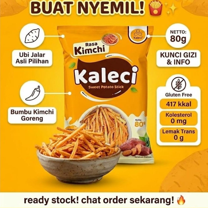 Snack kaleci rasa kimchi