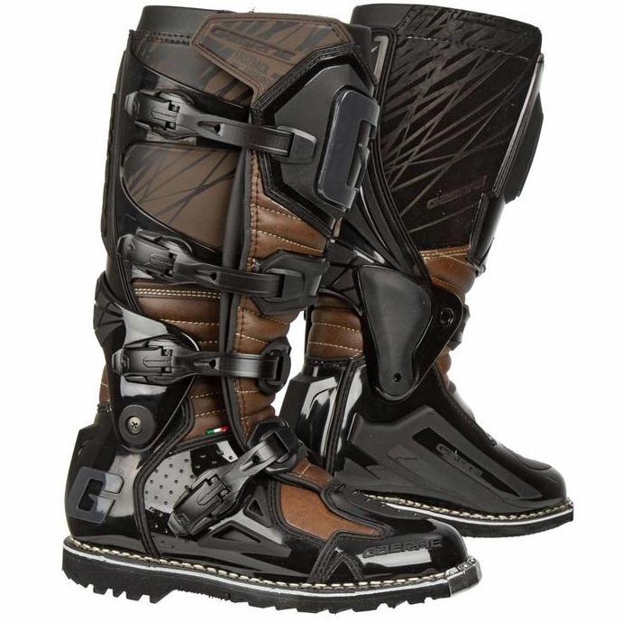 SEPATU GAERNE FASTBACK Endurance ENDURO OFFROAD BOOTS BROWN