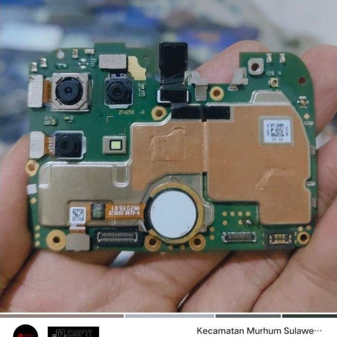 mesin oppo a15 matot original fresh depan belakang bonus kamera