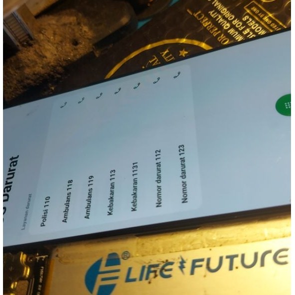 lcd oppo A74 Copotan original