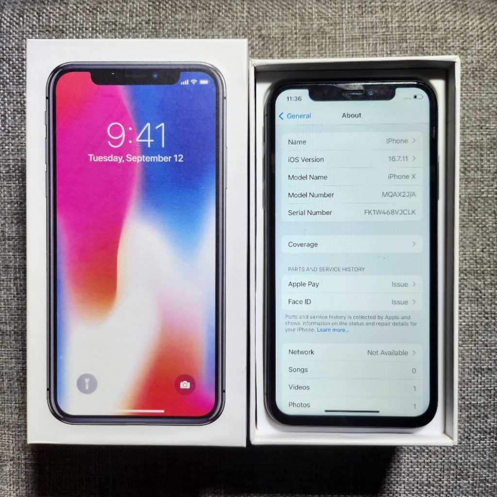 IPhone X 64GB Inter J/A