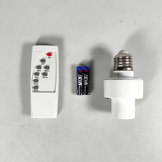 NDAP Fitting Lampu Bohlam E26 E27 dengan Remot Kontrol 40W