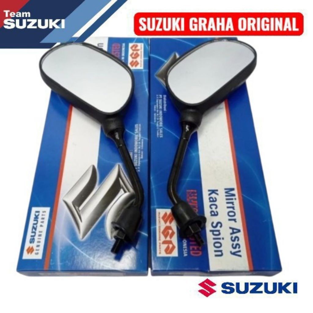 SEPASANG KACA SPION SUZUKI SPIN 125 KANAN KIRI ORIGINAL SGP