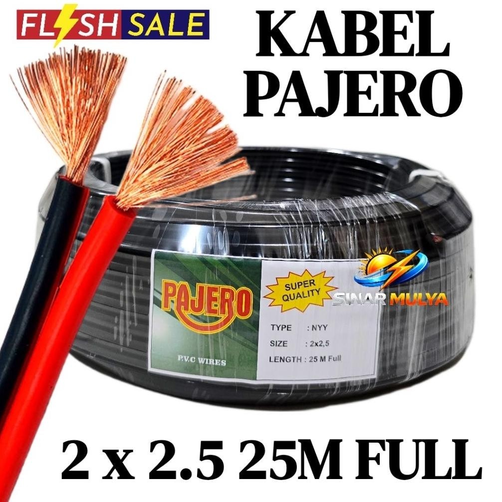 Kabel Listrik 2 x 2.5 25M FULL