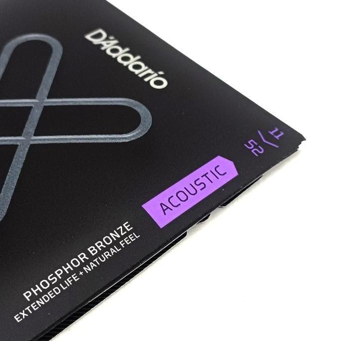D'Addario Xtapb Xt Acoustic Phosphor Bronze Senar Gitar Akustik String 10 11 12 - 12-53 Senar  Gitar