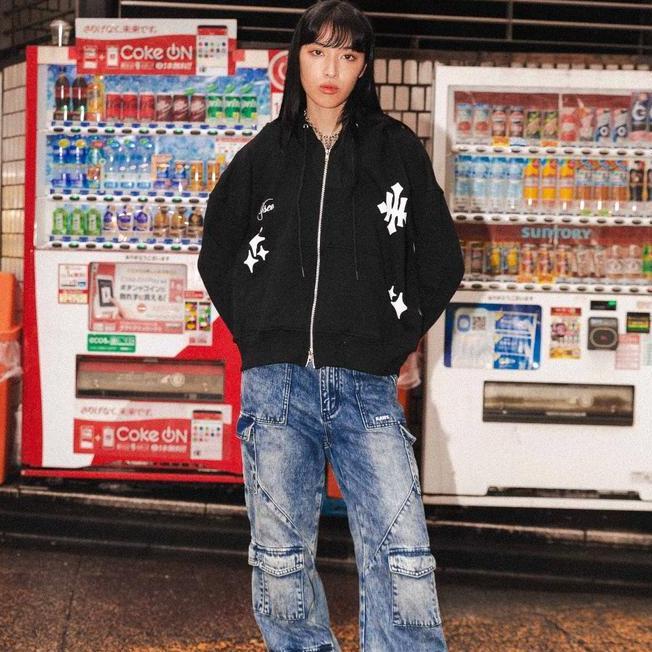 Hsco Oversized Boxy Hoodie Stern
