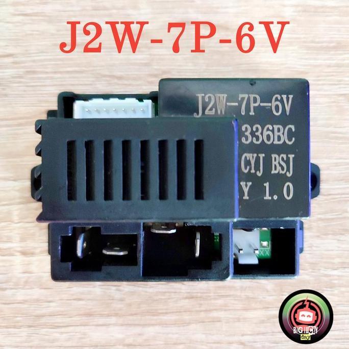 RECEIVER J2W-7P-6V 7PIN MOBILAN AKI MODUL RESEIVER RECIVER J2W 7P 6V
