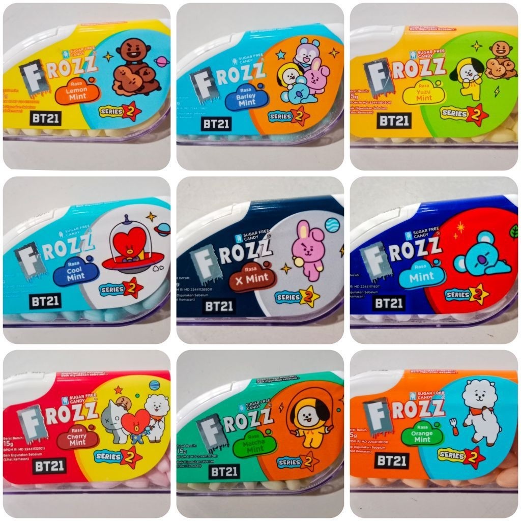 Permen Frozz 15 Gram